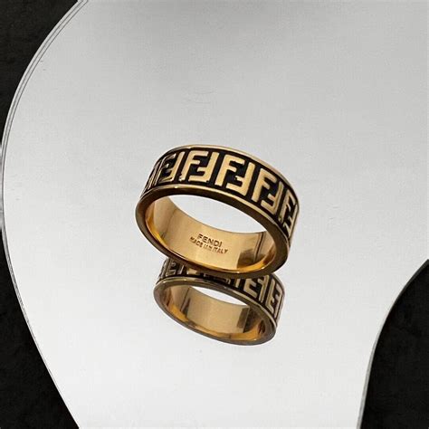 fendi small baguette ring|forever fendi ring.